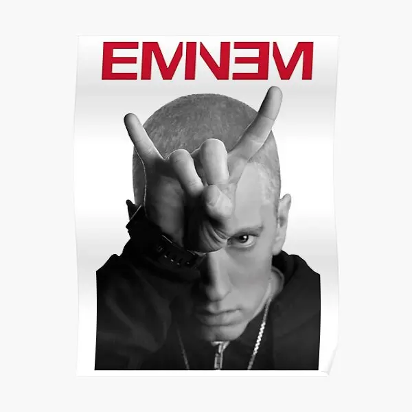 Плакат с глазами и рожками искусство винтажная картина забавная домашняя