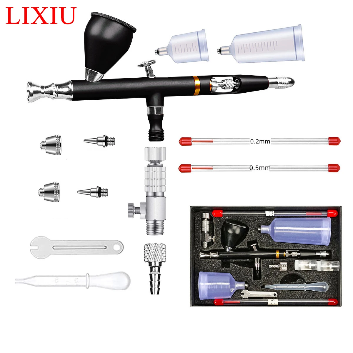 Ручной Аэрограф ручной для рисования набор творчества художественный Макияж