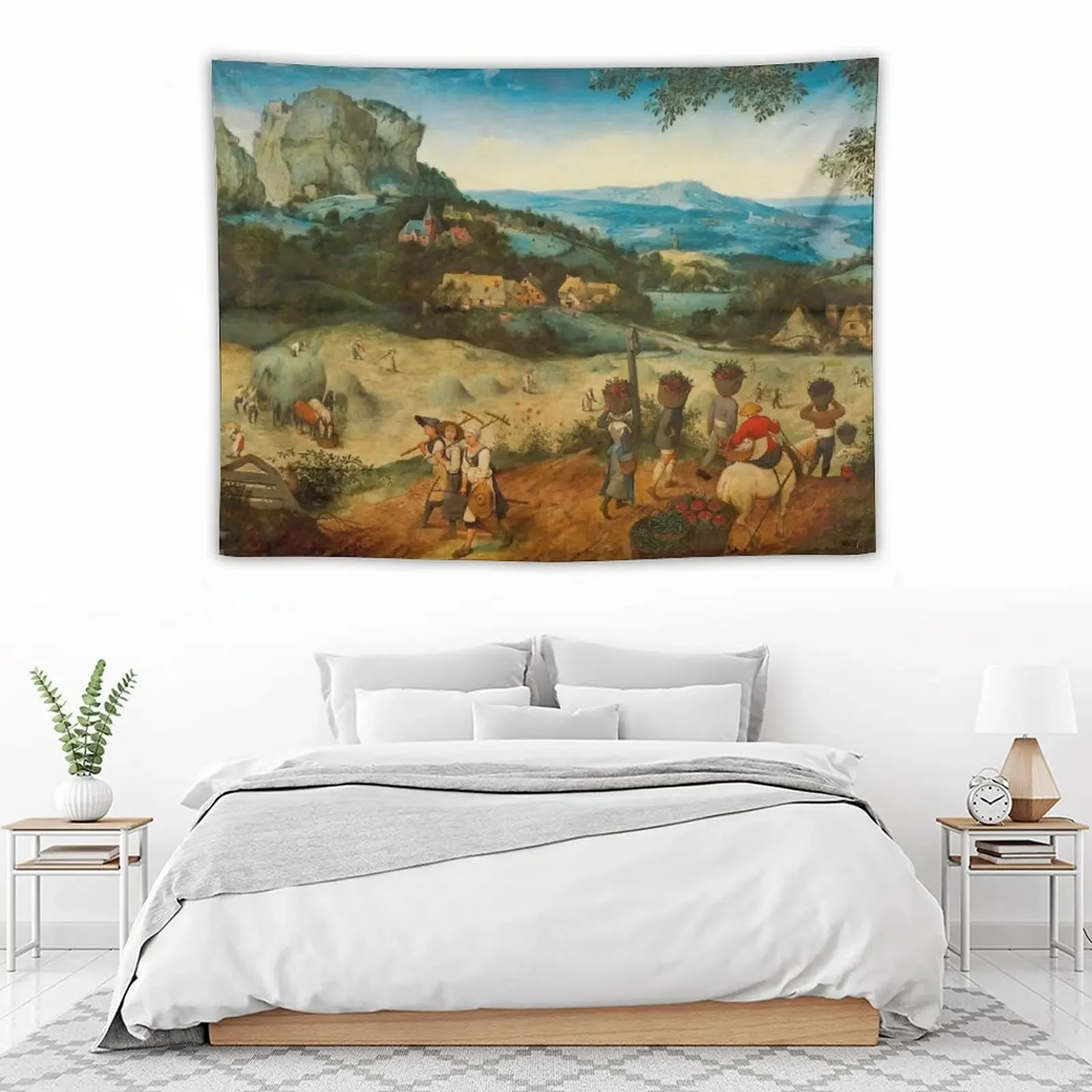 Pieter Bruegel the Elder The haymaking гобелен вещи в комнате японский декор комнаты