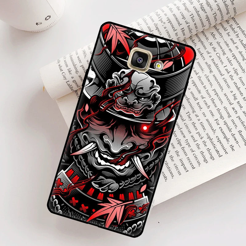 Oni Hannya Demon Mask For Samsung Galaxy J1 J3 J5 J7 2016 A3 A5 2017 A6 A7 A8 A9 J8 2018 J6 J4 Plus Phone Case images - 6