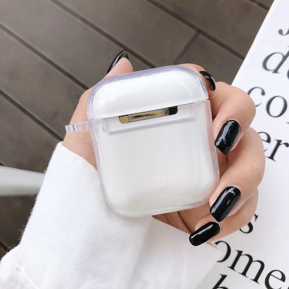 Фото Новинка 2023, силиконовый чехол для Apple Airpods 1/2, наклейка, чехол для наушников Bluetooth, чехлы для Airpods 1/2, защитные аксессуары №2