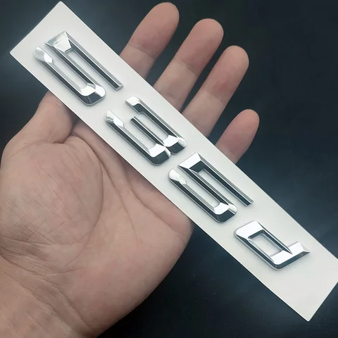 Эмблема багажника из АБС-пластика для BMW 520i 525i 530i 535i 520d 525d 530d Xdrive E60 E39 E34 F10