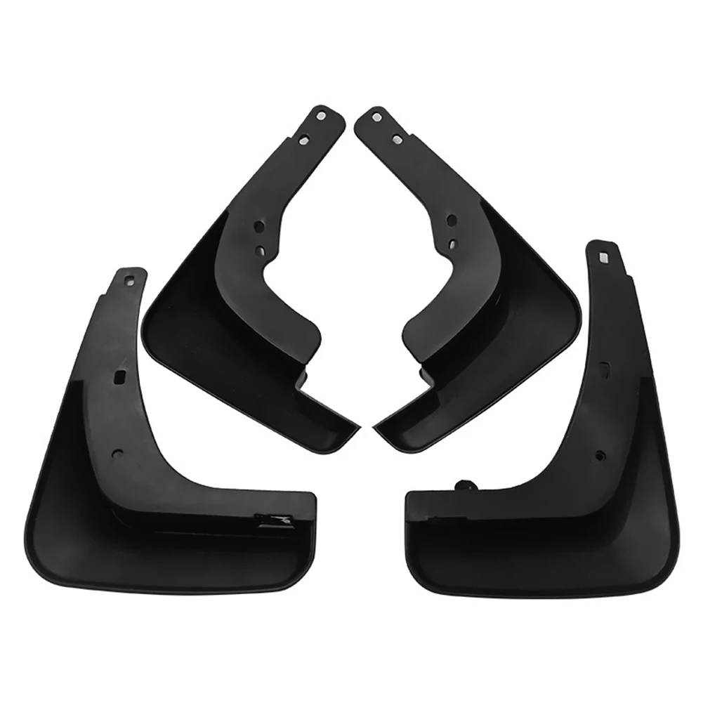 

Mud Flaps Mudguard ABS Accessories Black Deluxe Front&Rear Molded Parts Splash Guard Vehicle For Kia Rio 11-14
