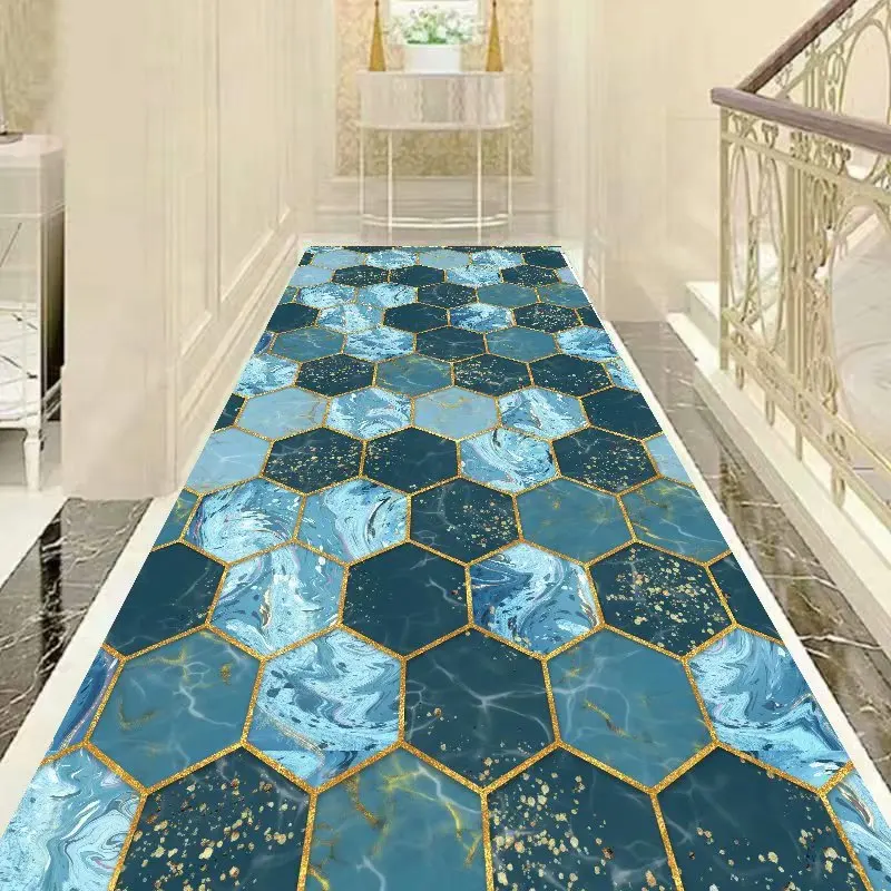 

Geometric Marble 3D Carpets For Living Room Long Corridor Hallway Mat Area Rug For Bedroom Kitchen Rug Balcony Entrance Doormat
