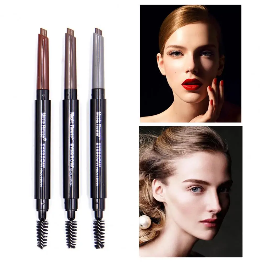 

Водостойкий карандаш для бровей с двойной головкой