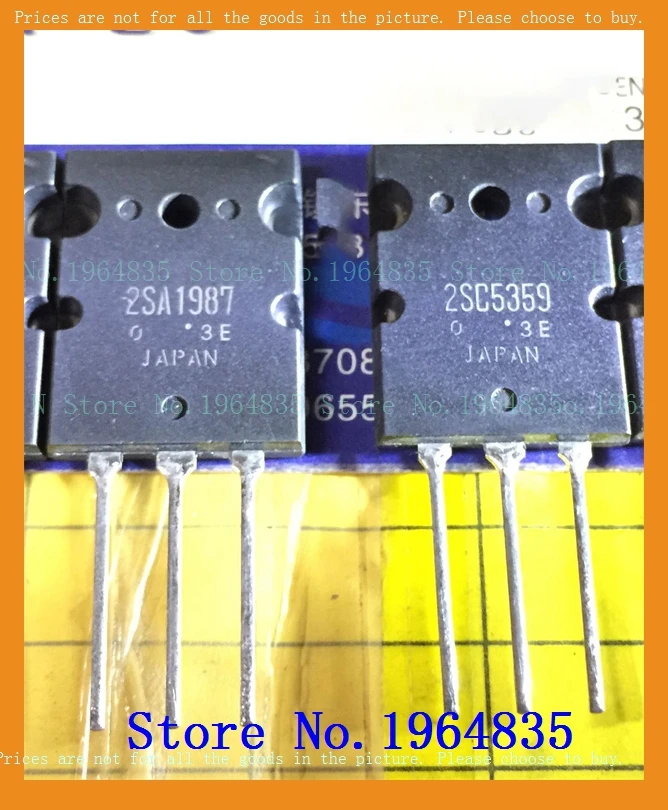 2 шт./партия = пара 2SA1987 2SC5359