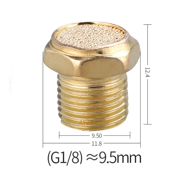 

Пневматический глушитель BSL M5 латунный