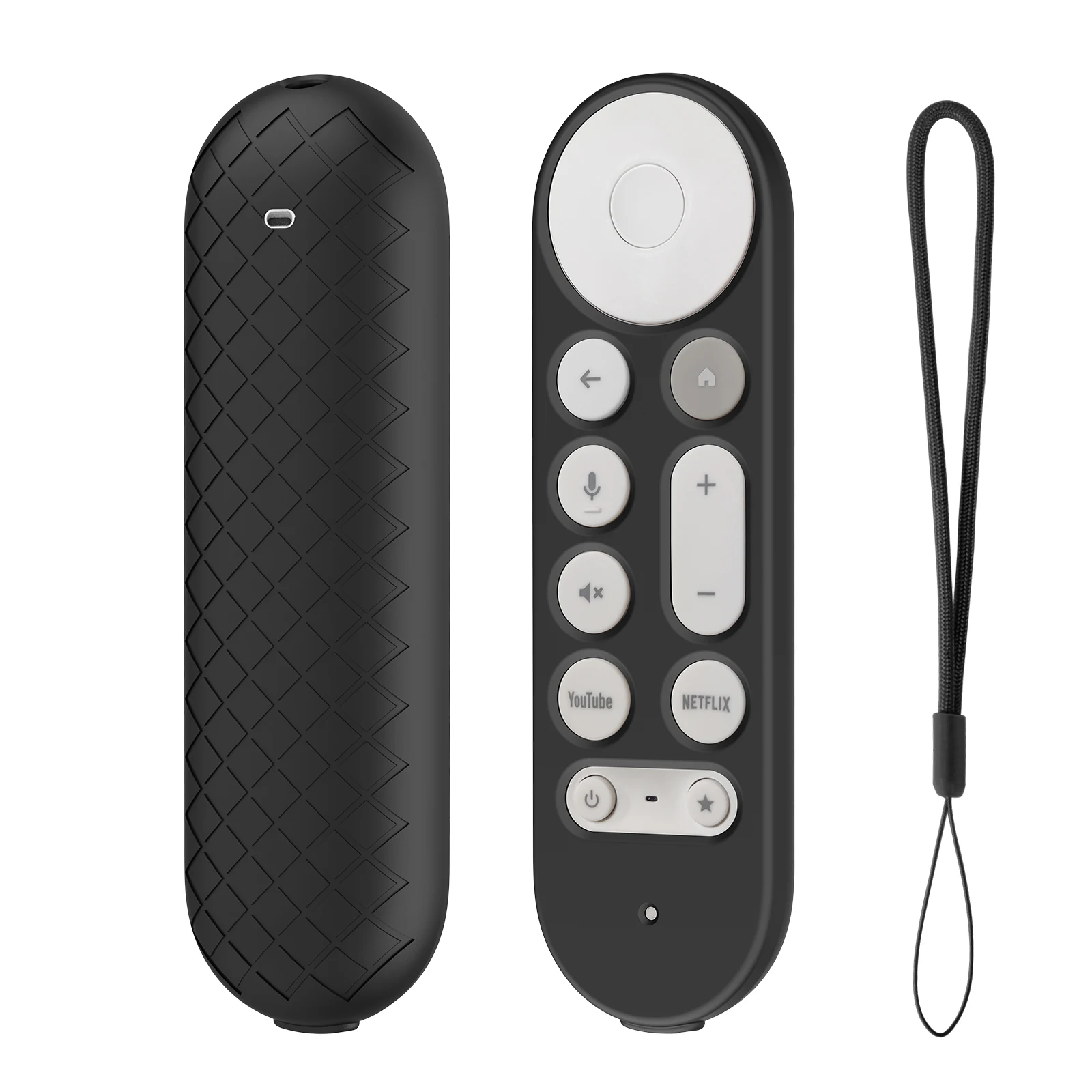 ​ Силиконовые чехлы для пульта дистанционного управления защитные Google TV Streamer 4K
