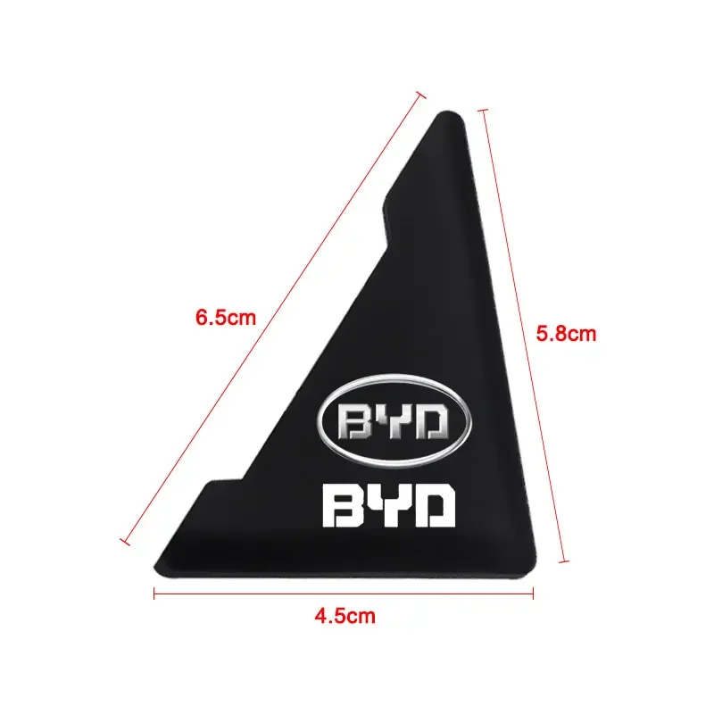 Для BYD Badge G6 S6 Song Yuan Qin Tang Surui L3 F6 S8 M6 F3R S7 G3 E5 Уголок двери автомобиля Наклейка против