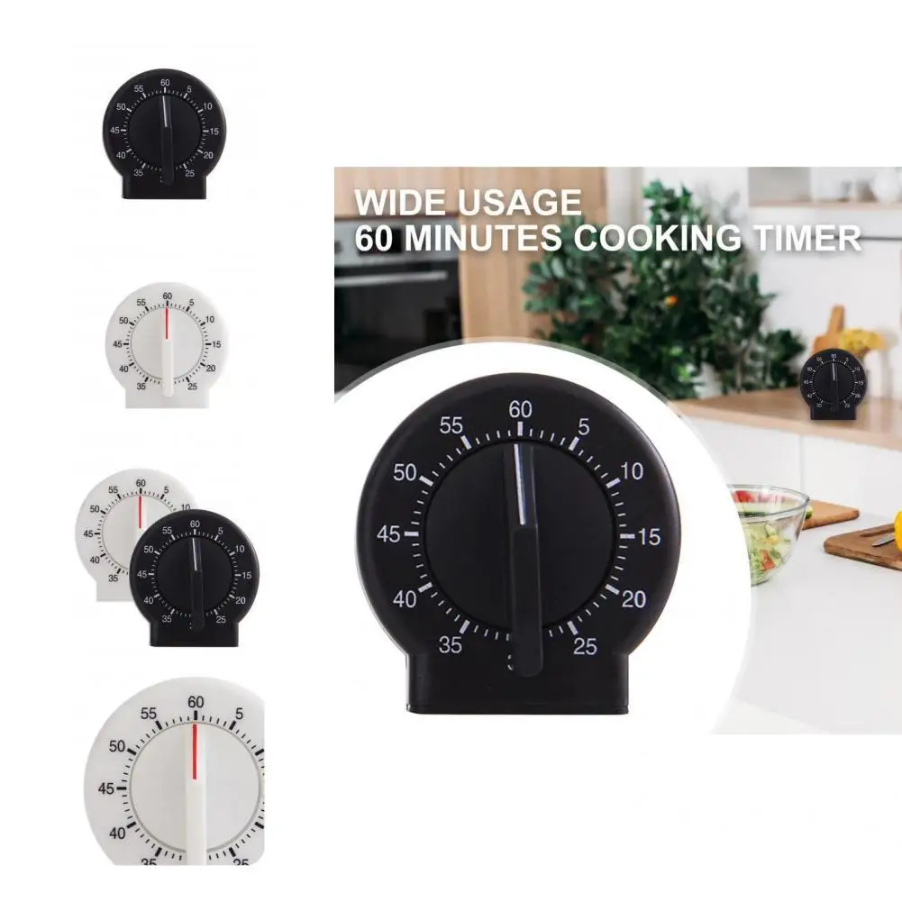 

Timer Rotation Cooking Timer Labor-saving 60 Minutes Countup Timer