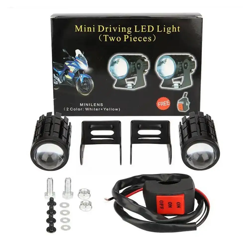 

Electric Bicycle Modification With 12-80V Spotlights Head Headlight Driving 2023 Lamp New Outdoor K4Q6