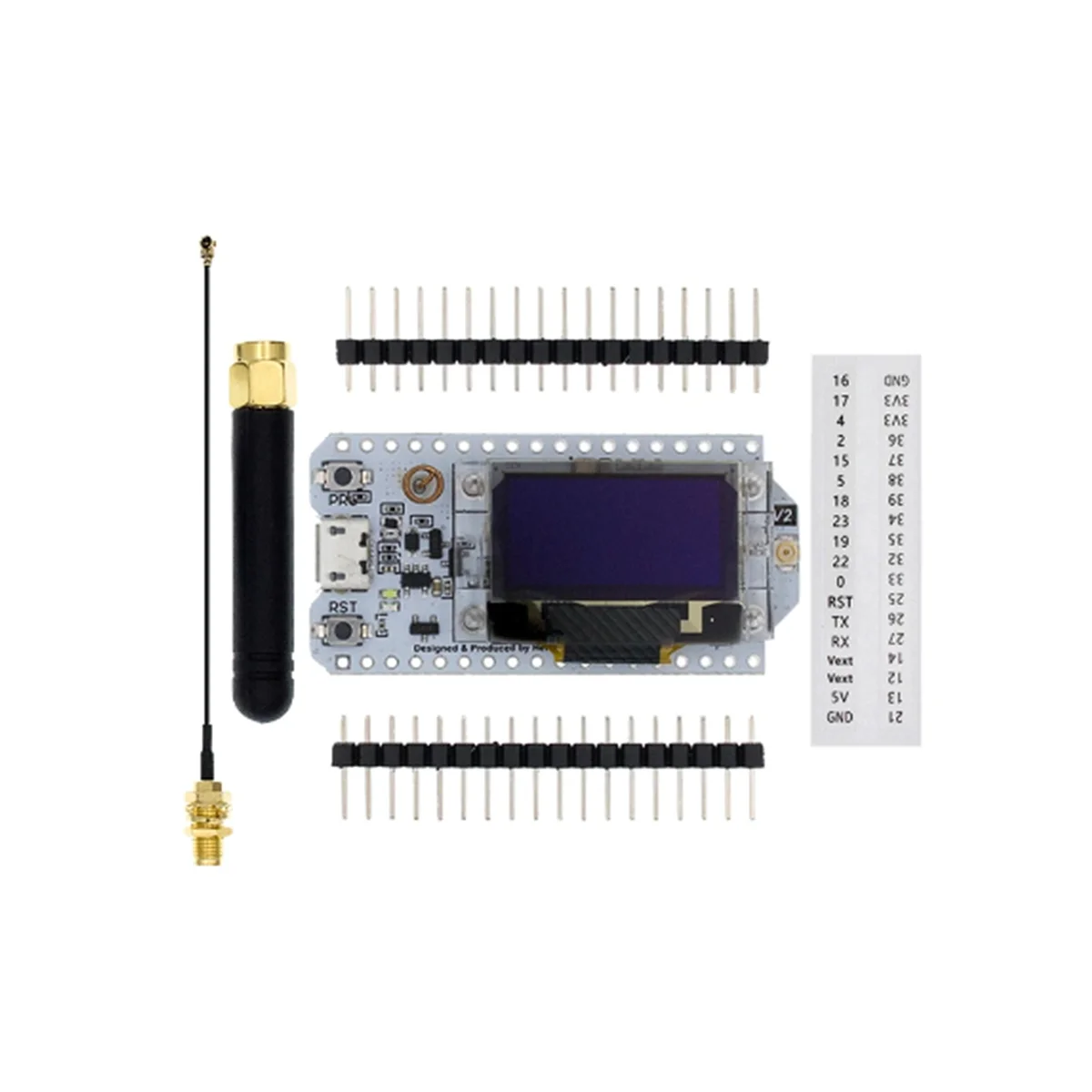 

Плата SX1276 SX1278 ESP32 LoRa 868 МГц/915 МГц 0,96 дюйма голубая OLED 32