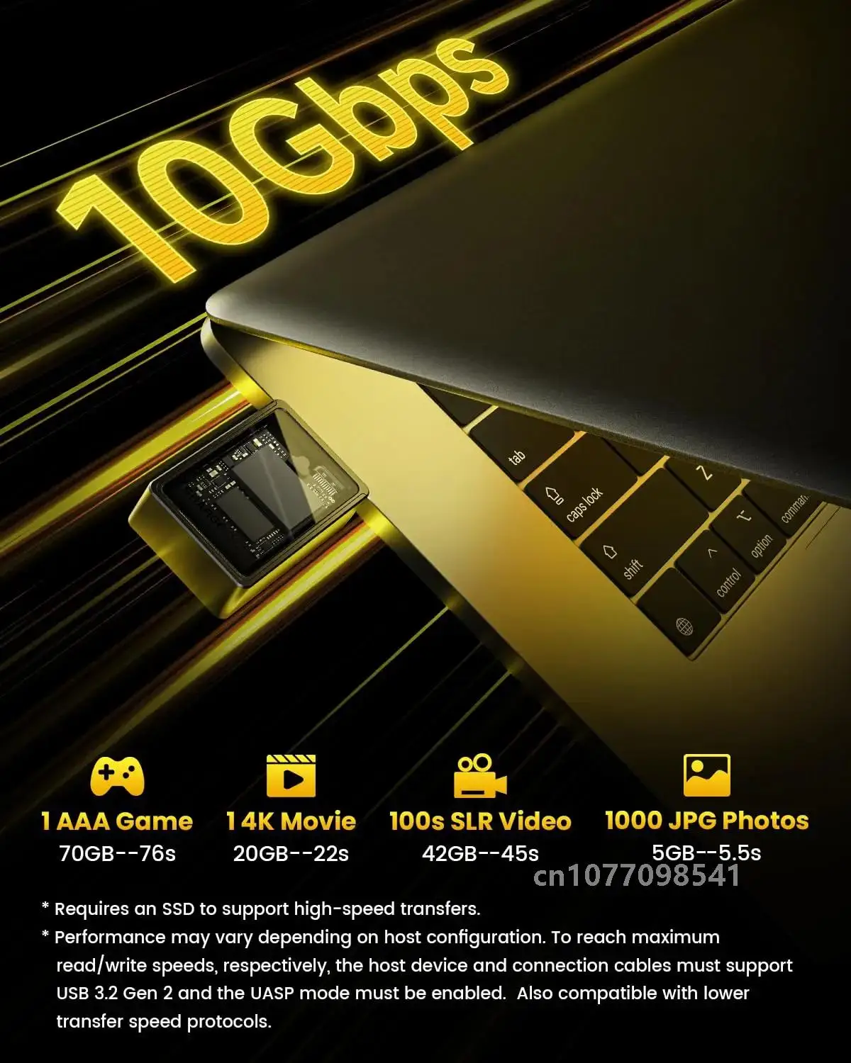 SHARGE M2 SSD Case 2230 M.2 NVMe Enclosure USB 3.2 Gen2 (10 Гбит/с) к PCI-E Внешний для ноутбука PS5
