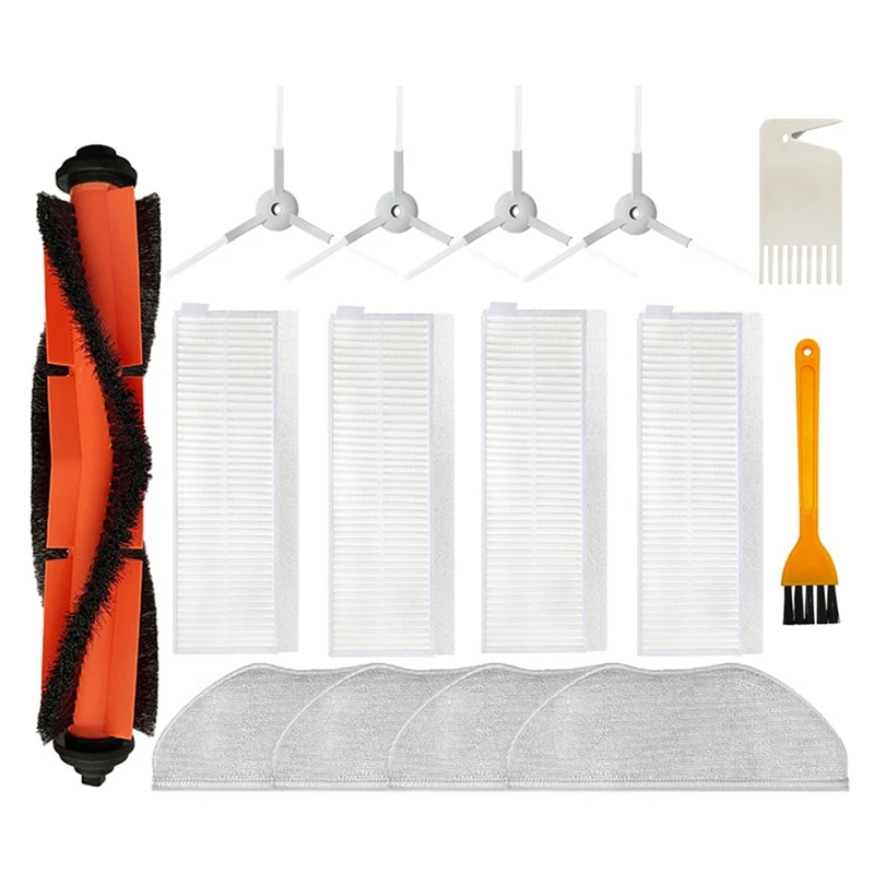 

HEPA Filter Rag Main Side Brush Vacuum Cleaner Spare Parts For Xiaomi Mijia G1 MJSTG1 Vacuum Cleaner Parts