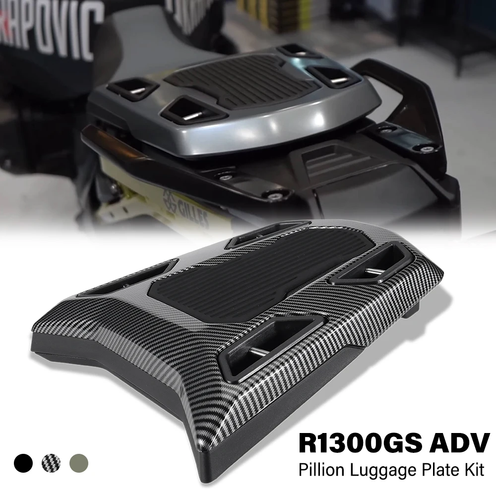 Фото Для BMW R1300GS Adv R 1300 GSA GS1300 Adventure 2024-аксессуары для мотоциклов, комплект багажных пластин на заднее сиденье, багажник №1