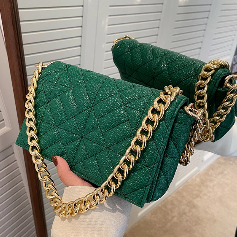 

Plaid Armpit bags Crossbody bag 2022 Spring New Soft PU Leather Women's Designer Handbag Luxury brand Shoulder Messenger Bag