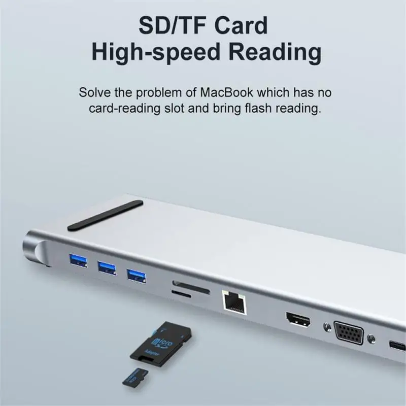 

Usb-разветвитель с несколькими Usb-портами, 60 Вт, 3,0 дюйма