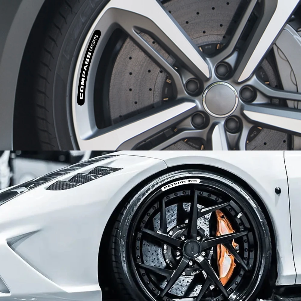 4 шт. автомобильные аксессуары для Jeep Patriot Wrangler Cherokee Compass TrailHawk Rubicon Liberty Commander