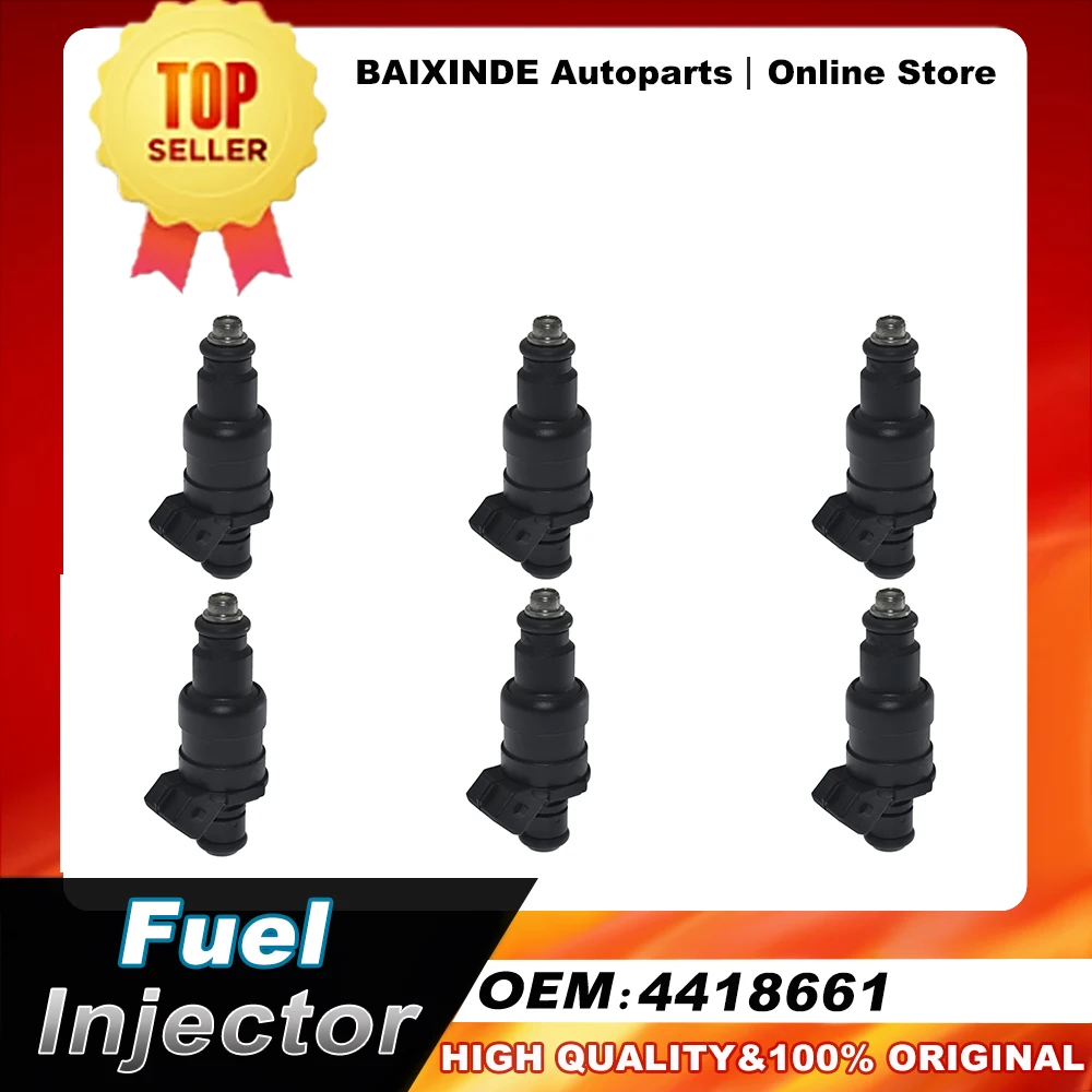

1/3/6PCS OEM 4418661 High Quality Fuel Injectors For 90-91 Dynasty Caravan Imperial New Yorker Auto Accessories