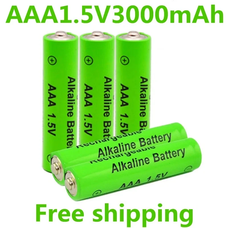 

AAA1.5V Battery 3000mAh Rechargeable Battery Lithium ion 1.5 V AAA Battery for Clocks Mice Computers Toys so on + Free Shipping