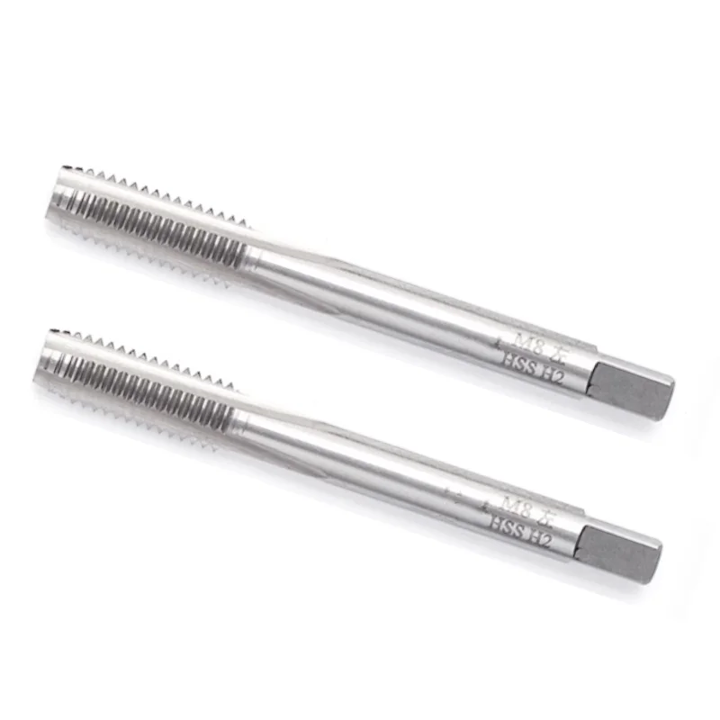 1 шт. метрический/тонкий левый метчик с прямой канавкой из быстрорежущей стали