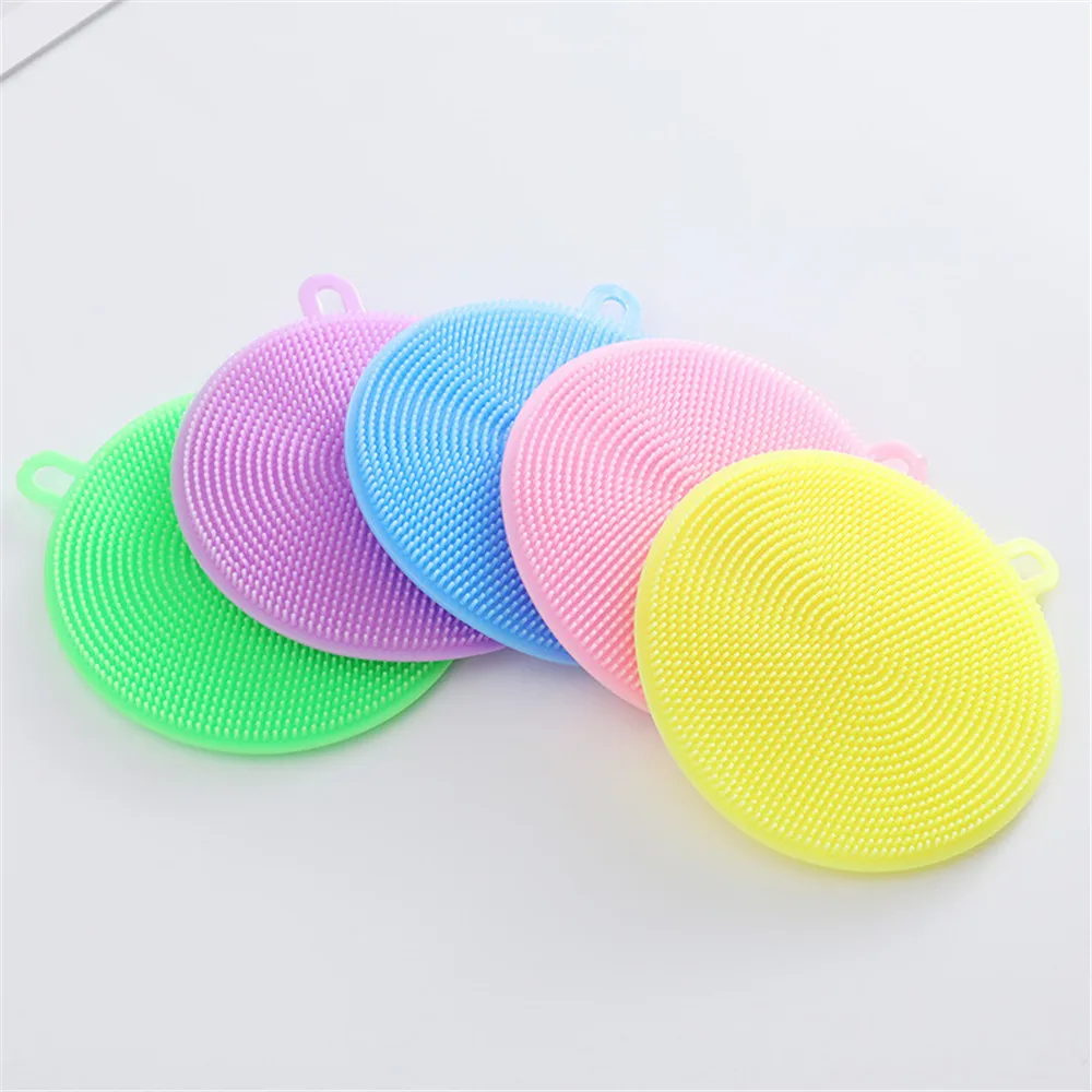 

Волшебная щетка для мытья посуды, щетка для чистки, Многофункциональный силиконовый чистящий коврик, щетки для мытья кастрюль, сковородок, ...