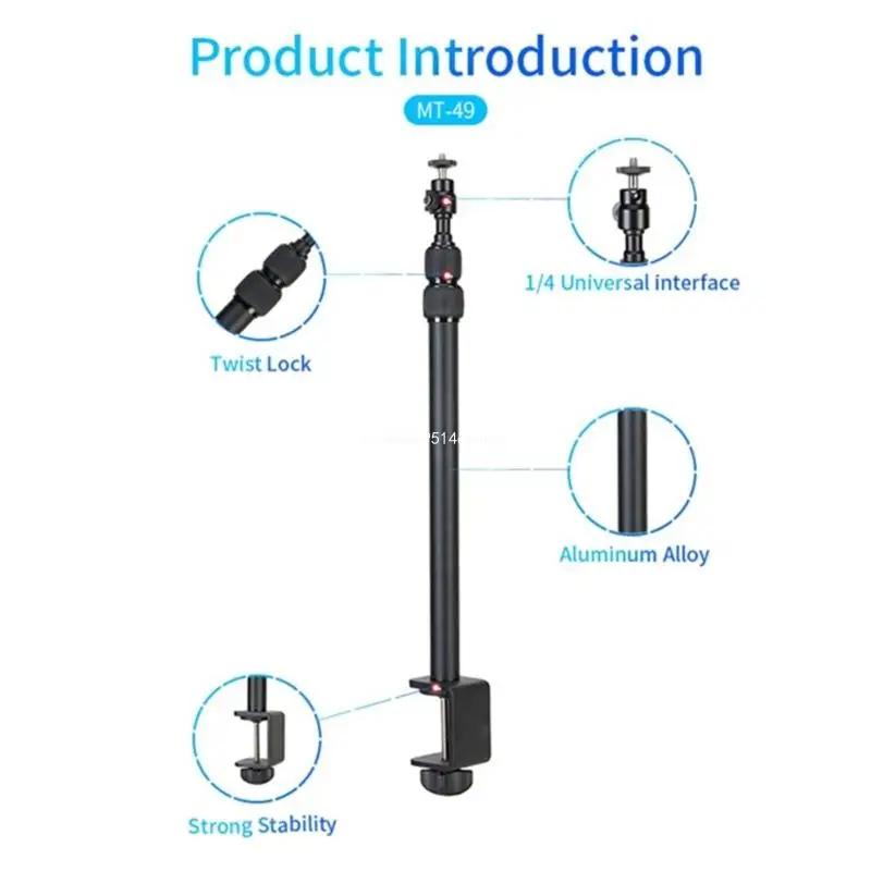 Крепление для камеры настольная подставка фотосъёмки регулировка высоты до 935 мм