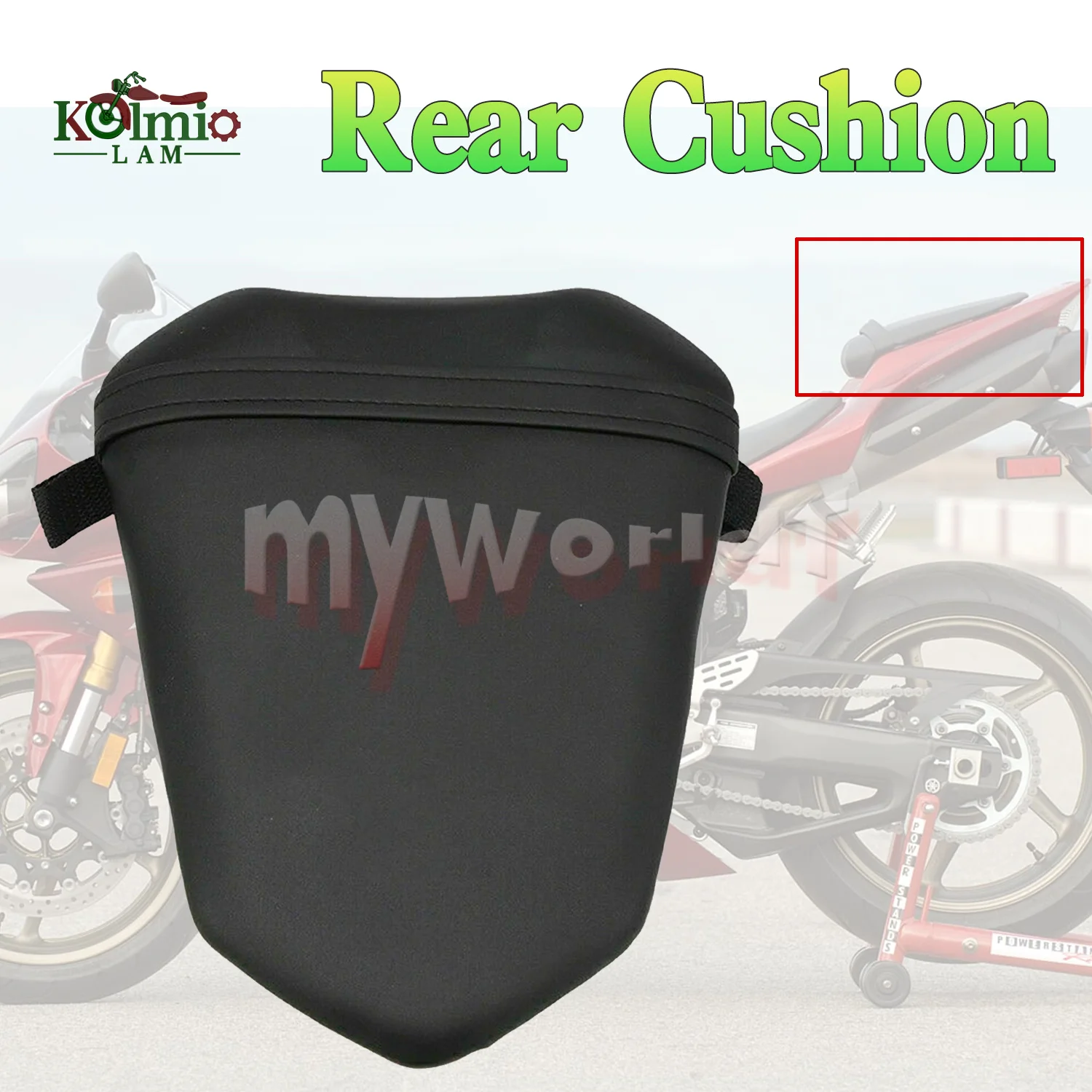 

Fit For YAMAHA YZF R1 2004 - 2006 Motorcycle Pillion Passenger Rear Seat Cushion YZFR1