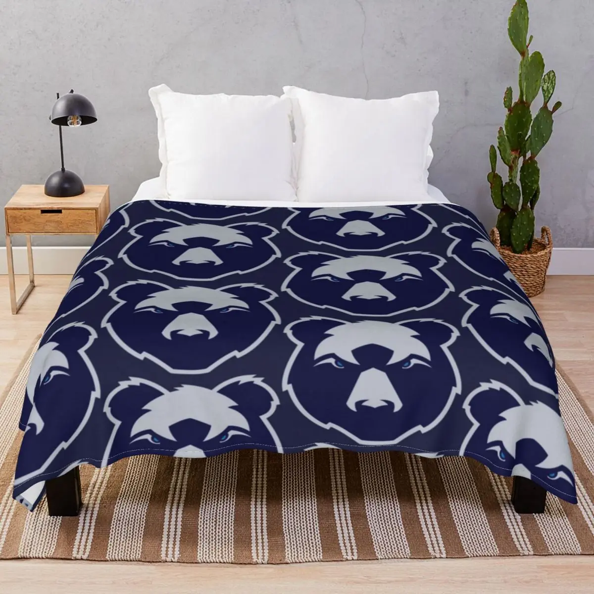 

Bristol Bears Blankets Flannel Plush Decoration Soft Throw Blanket for Bedding Sofa Camp Office