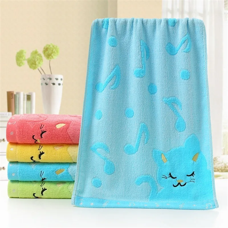 

1PC 25*50cm Cute Microfiber Absorbent Drying Bath Beach Towel Washcloth Swimwear Baby Towel