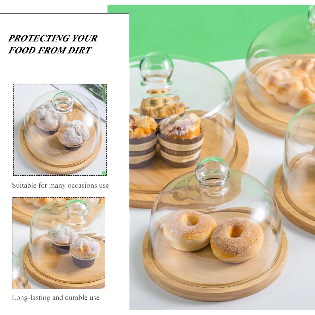Круглые формы для торта витрина деревянный поднос сервировочный контейнер