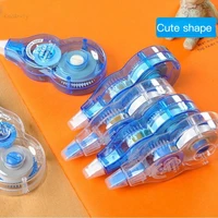 6pcsset simple correction tape roller 8mx5mm white sticker tape for student error eraser tape school office supplies stationery