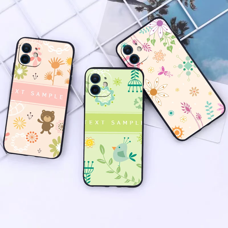 

Funny cartoon pattern phone Case For IPhone 13 12 11 Pro Max Mini SE XR X XS Max 8Plus 7plus 6 6S New Shell phone Case