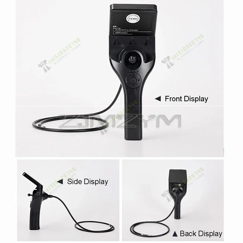 Эндоскоп поворотный 2/4 способа 6 0 мм 1 м Wi-Fi 1080P термостойкий двигатель угольный