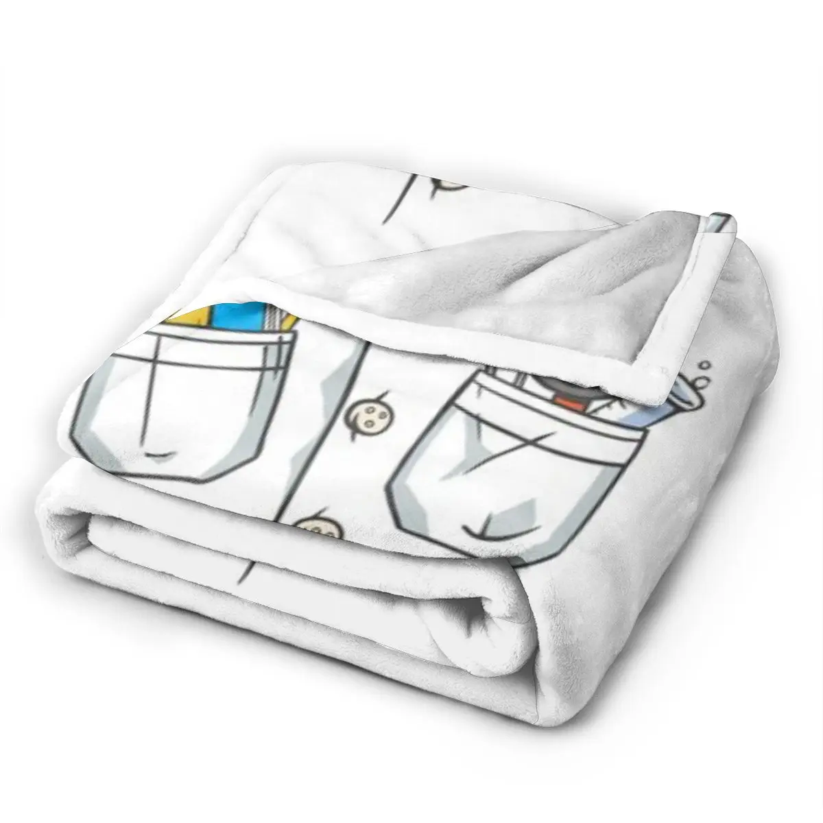 Лабораторное пальто Ультрамягкое одеяло из микрофлиса