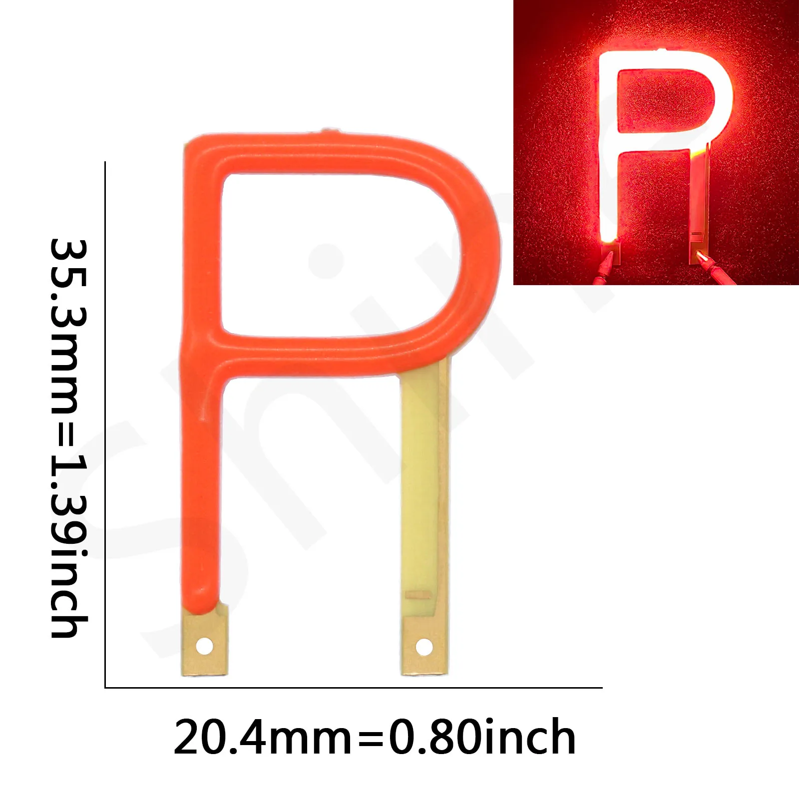 

Красная светодиодная нить с буквами DT&ZM