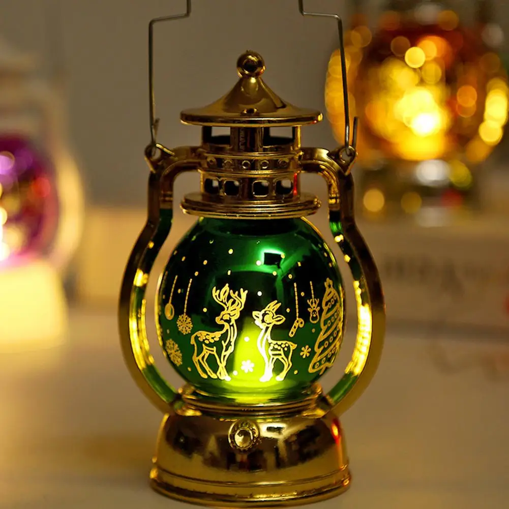 Лампа в стиле ретро подвесные украшения на Хэллоуин маленькая лампа-фонарик