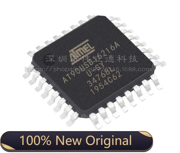 

AT90USB162-16AU package QFP32 MCU microcontroller chip brand new original genuine stock in stock