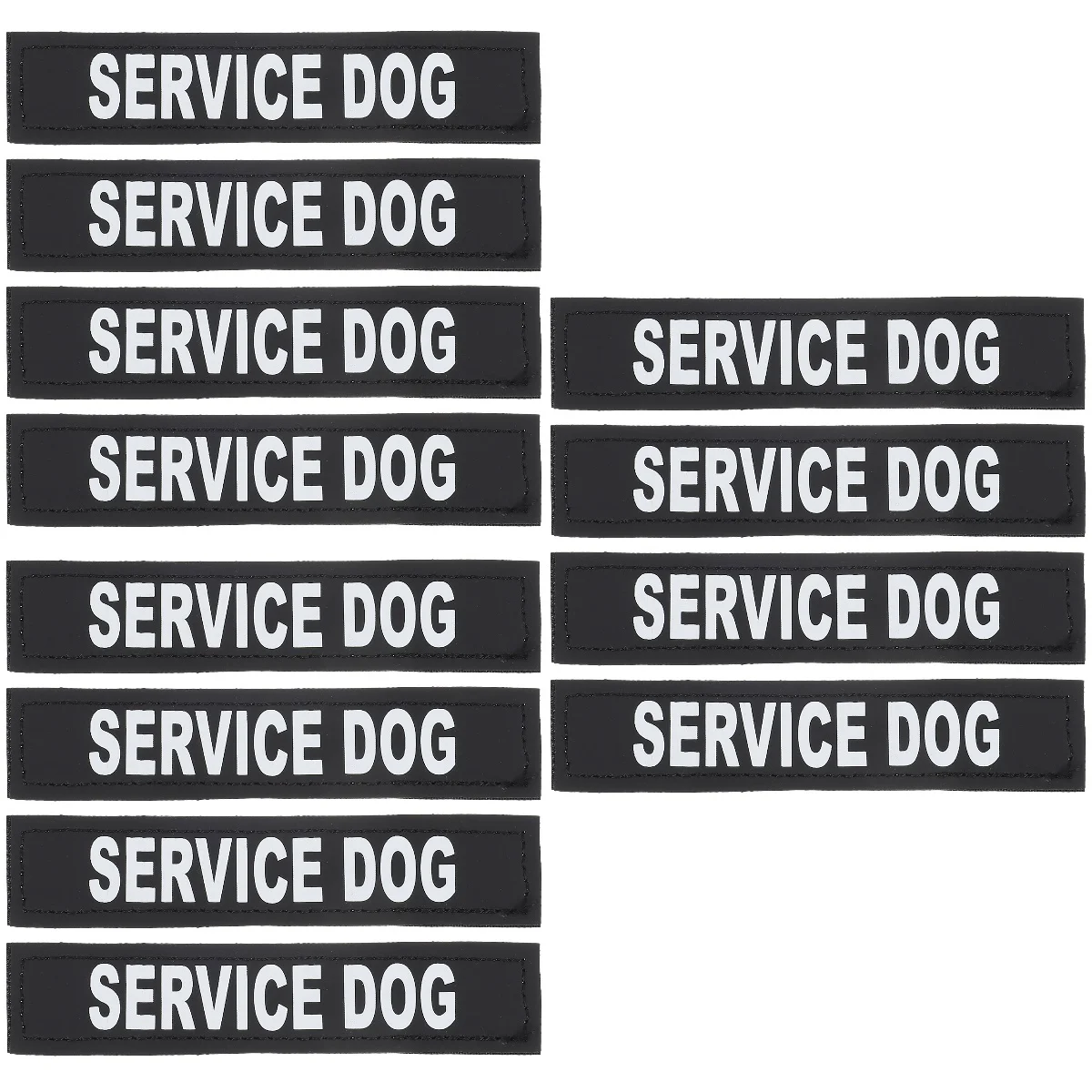 

Dog Patch Pet Service Vest Training Decor Clothing Stickers Working Reflectivestrap Clothes Stickerharness Funny Accessorydecal