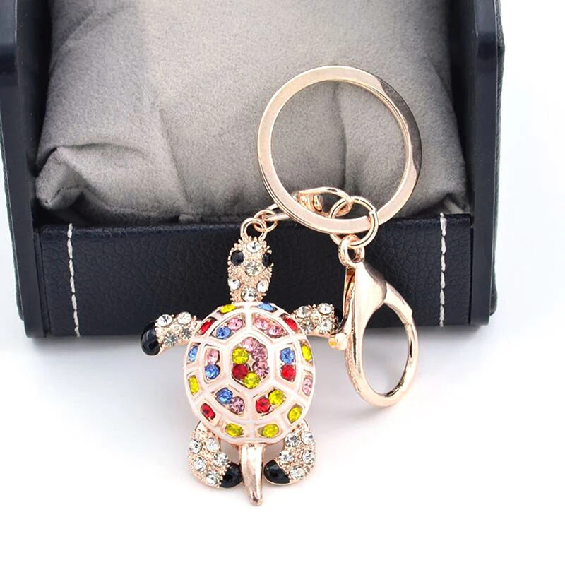 Милый яркий разноцветный брелок для ключей в виде животного