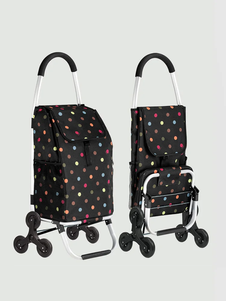 Двойного назначения для покупок подъема по лестнице небольшой домашний прицеп