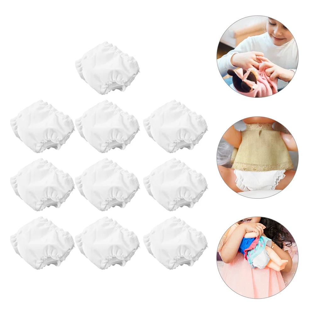 

Dolls Toy Fabric Diaper Accessories Small Clothes Kids Funny Miniature