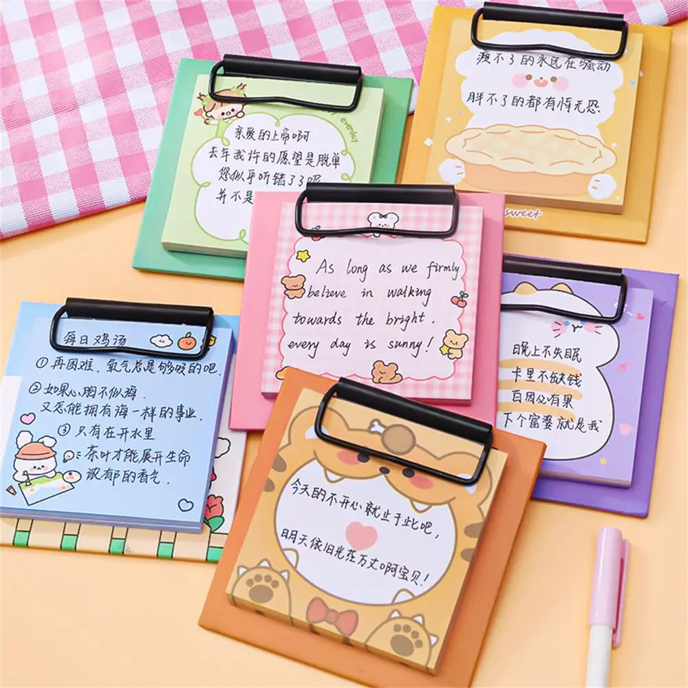 

Simplicity Cute Styles Notepad Cartoon Stationery Memo Paper For Student Multi-purpose New Memo Pad Creative Cute