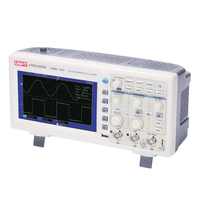 

UNI-T UTD2102CEX digital storage oscilloscope channel oscilloscope tablet oscilloscope