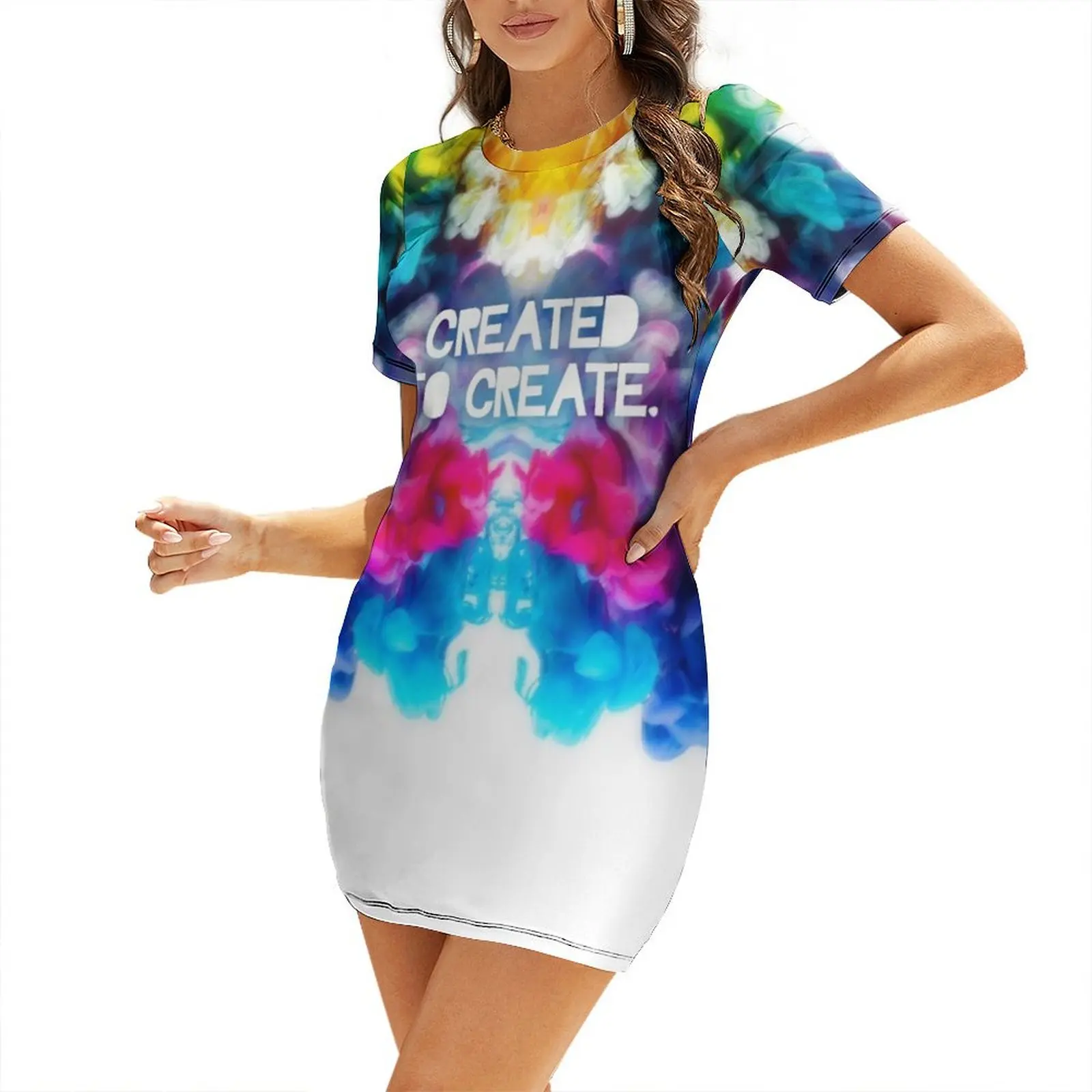 Создано создать платье с короткими рукавами роскошное женское праздничное