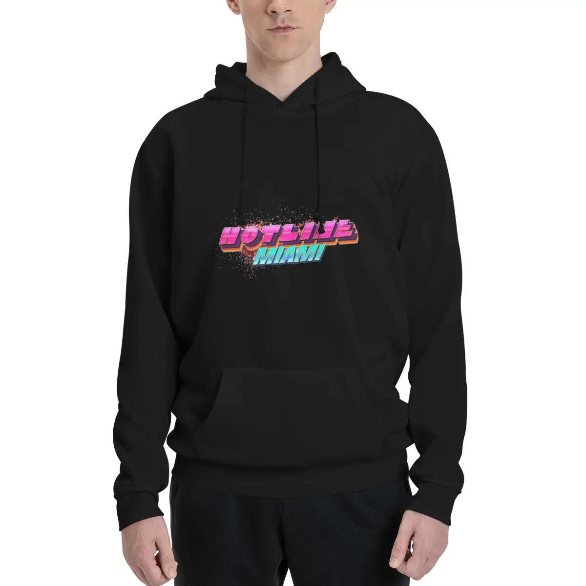 

Hotline Miami Polyester Hoodie Men's Women's Sweater Size XXS-3XL