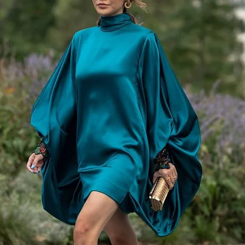 Beautyblue элегантные женские платья 2024 роскошное модное миди синее на пуговицах с