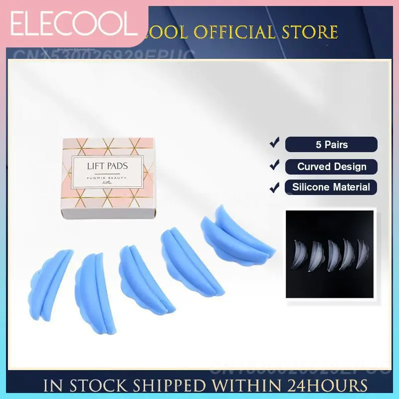 

Улучшенная версия Funmix 5 пар синих толстых искусственных перманентных накладок, переработка ресниц, стержни, щит, подъем, 3D инструмент для завивки ресниц