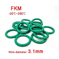 fkm fluorine rubber o rings 3 1mm thickness 10mm 70mm outer diameter o ring gasket sealing ring oil resistant high temp 260%e2%84%83