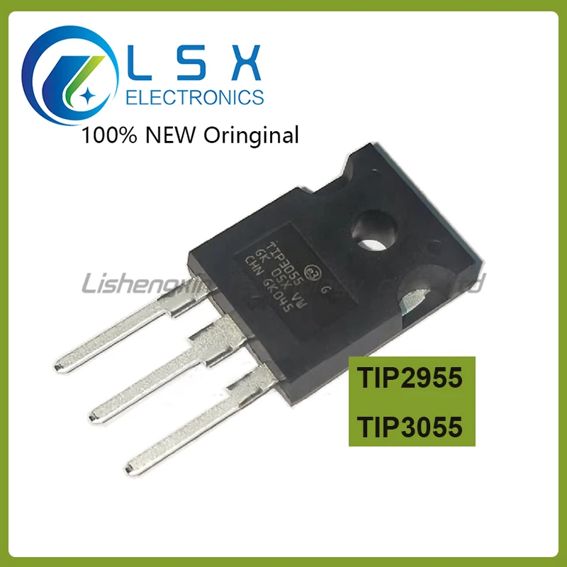 Новинка/5 шт. TIP2955 TIP3055 Мощный транзистор, подходящий Триод TO-247 посылка TO247